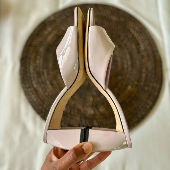 BYFAR Romy Lavendar Patent Leather Mule 36 Spring Wedding Block Heel - Picture 8 of 9